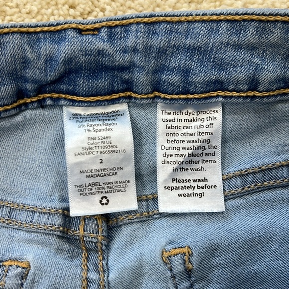 High Waist Wide Leg Jean Size 2 - Picture 10 of 11